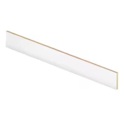 White 47 in. Length x 1/2 in. Deep x 7-3/8 in. Height Stair Riser
