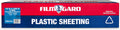 Film-Gard 625922 Construction Plastic Sheeting 10' Width X 100' Length X 4 mil thick, Clear
