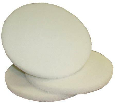 1 White Polish Thick Pad —- 16″