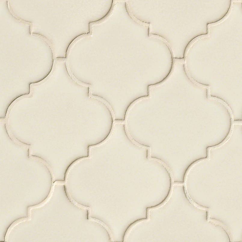 MSI Antique White Arabesque Tile