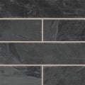 MSI MONTAUK BLACK 6X24X.32 GAUGED WALL TILE