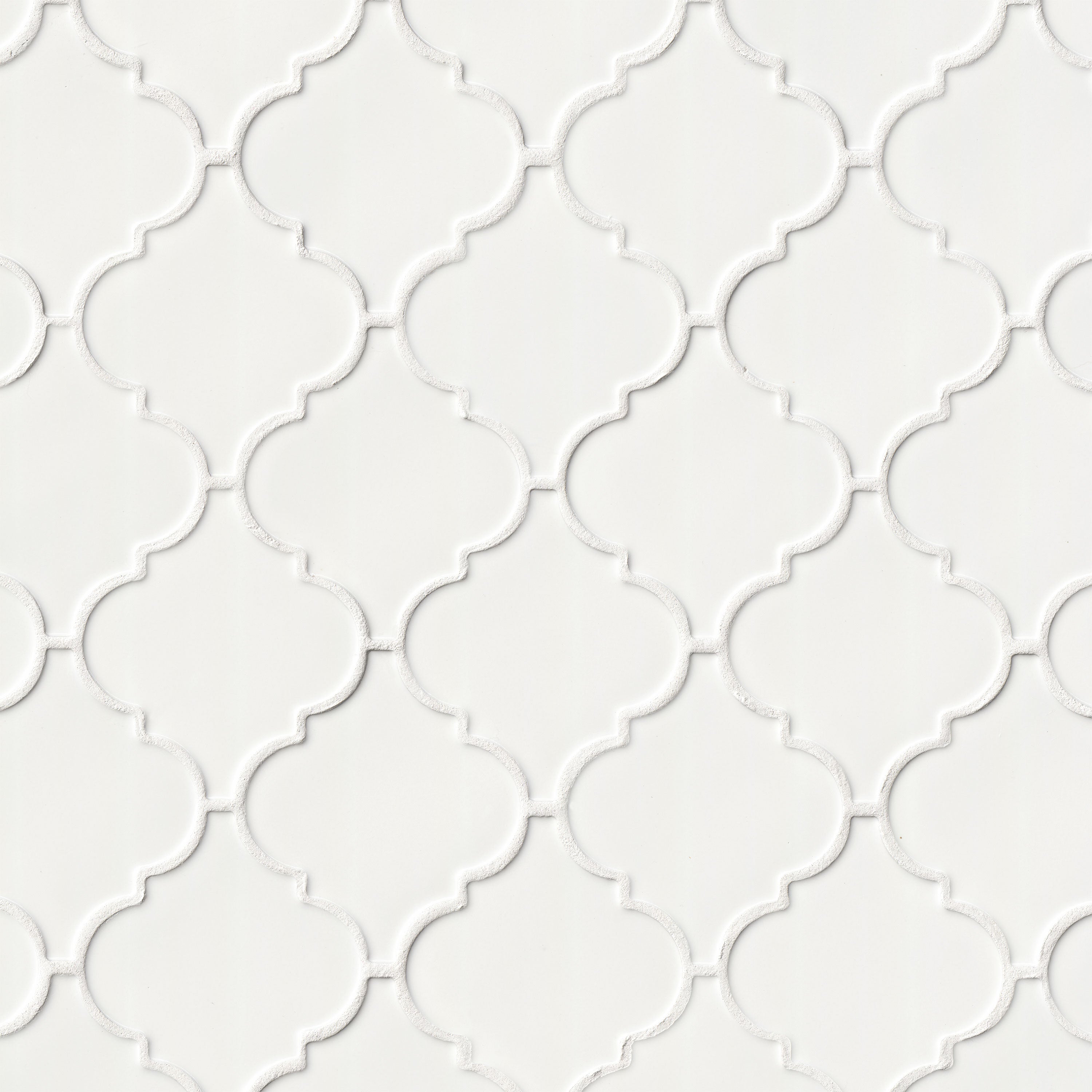 MSI Whisper White Arabesque Tile 8MM