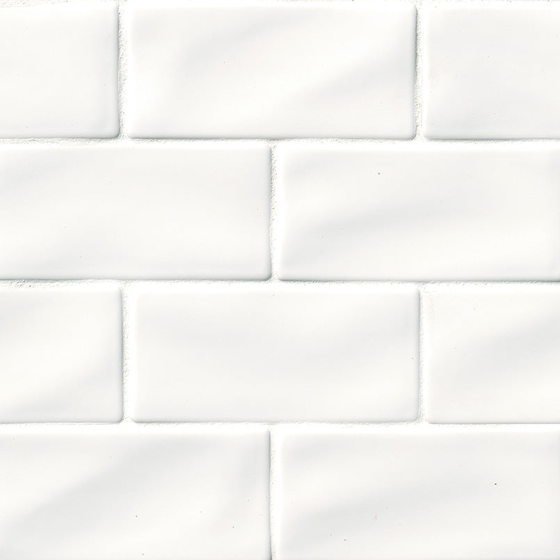 MSI Whisper White Subway Tile 3x6