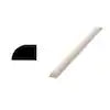 WM 129 - 11/6 in. x 7/16 in. Painted Finger-Jointed Base Shoe Molding